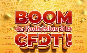 Boom de l'adhésion à la CFDT
