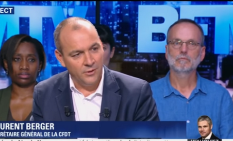 [Vidéo] Laurent Berger invité de BFM TV