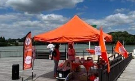 Action "opération ORANGE" à l'ile CHARLEMAGNE