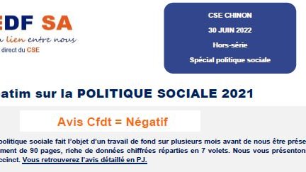 Hors série Spécial Politique Sociale (CSE)