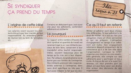 Idée reçue N°21 : Se syndiquer ça prend du temps.