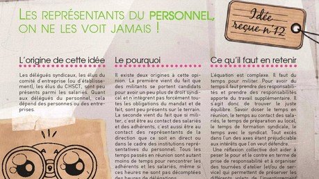 Idée reçue N°12 : Les représentants du personnel, on ne les voit jamais !