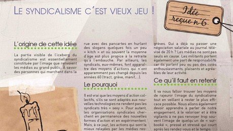 Idée reçue N°6 : Le syndicalisme c'est vieux jeu !