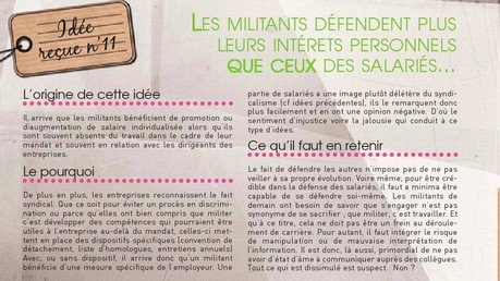 Idée reçue N°11 : Les militants défendent plus leurs intérêts personnels que (…)
