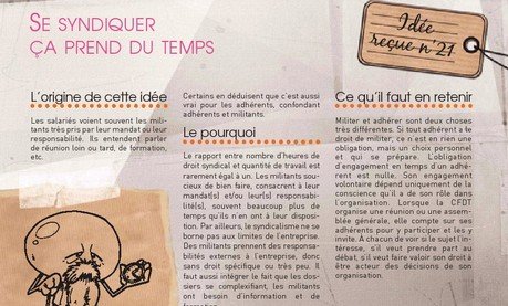 Idée reçue N°21 : Se syndiquer ça prend du temps.