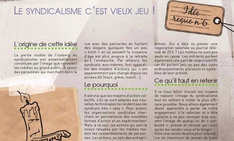 Idée reçue N°6 : Le syndicalisme c'est vieux jeu !