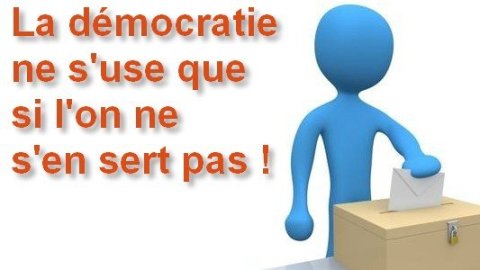 Je sais ! Donc je vote !