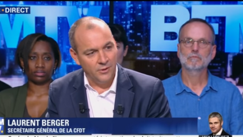 [Vidéo] Laurent Berger invité de BFM TV