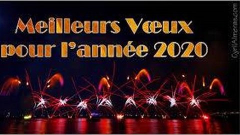 Meilleurs voeux 2020