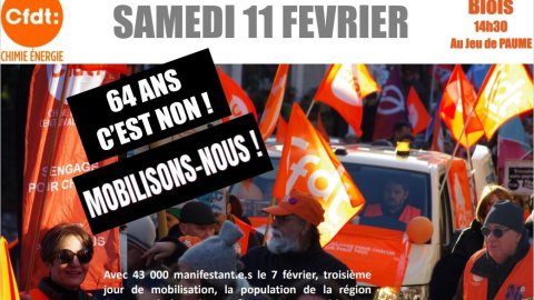Rendez Vous le Samedi 11 Février