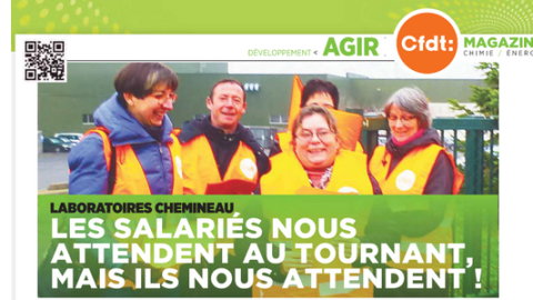 L'équipe CFDT des Laboratoires Chemineau à l'honneur dans la (…)