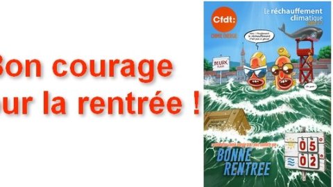 La CFDT vous souhaite une bonne rentrée !