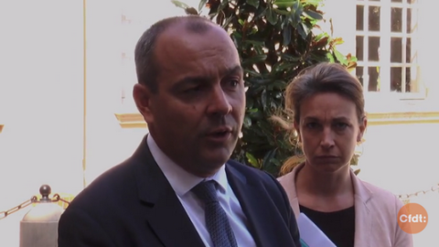 [Vidéo] Ordonnances : réaction de Laurent Berger