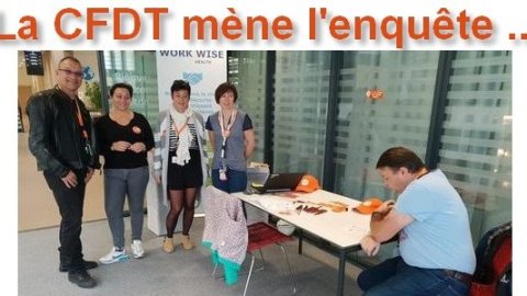 La CFDT consulte les salariés sur leur Comité d'Entreprise