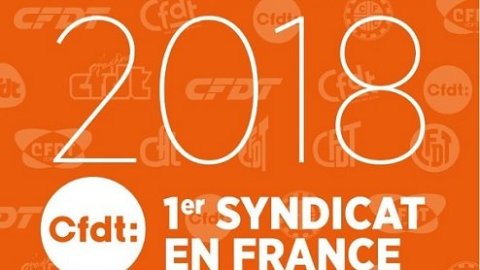 HISTORIQUE : La CFDT devient la première organisation syndicale en France