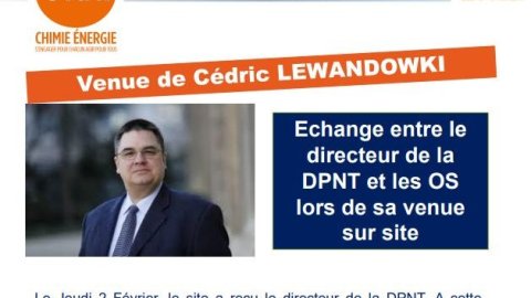 Rencontre avec le directeur dela DPNT