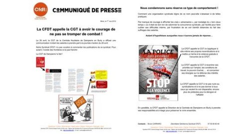 La CFDT appelle la CGT à avoir le courage de ne pas se tromper de combat !