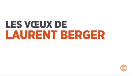 [Vidéo] Laurent BERGER vous présente ses vœux