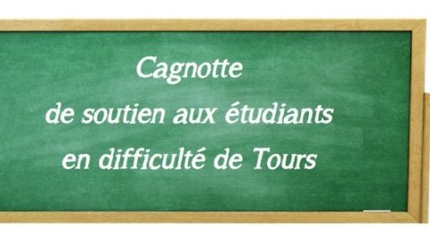 Cagnotte de soutien aux étudiants en difficulté de Tours