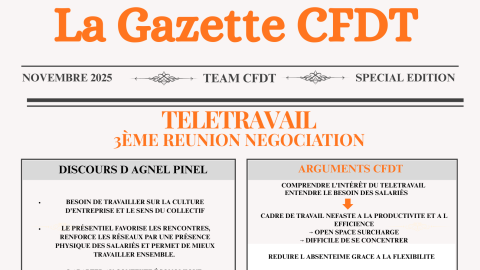 La gazette CFDT