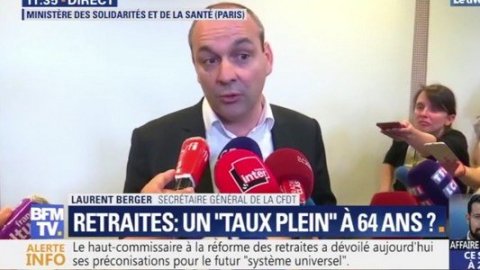 [Vidéo] Rapport sur les retraites : la réaction de Laurent Berger