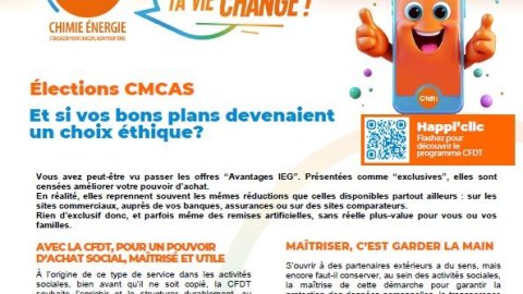 Election CMCAS : et si vos bons plans devenaient un choix éthique