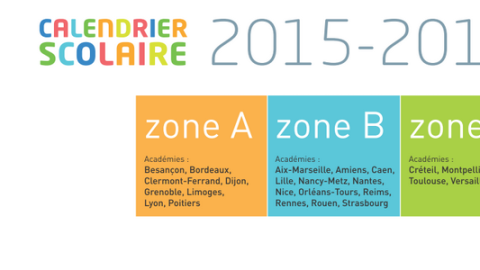 Nouveaux calendriers scolaire 2015 - 2018