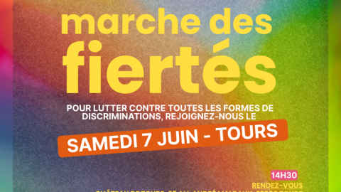 TOURS : Marche des Fiertés le 7 juin