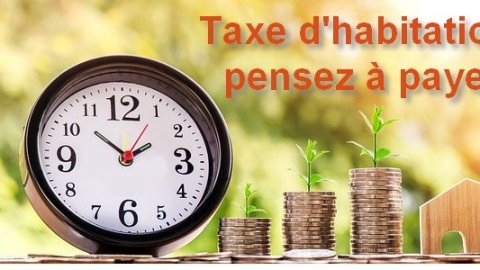 Taxe d'habitation : pensez à régler...