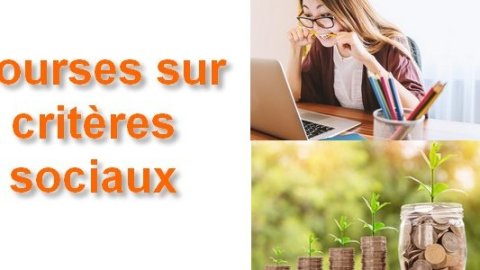Montants des bourses sur critères sociaux 2019-2020