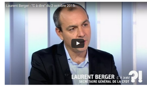 (Video) Laurent BERGER : le dialogue social est la seule réponse qui (...)