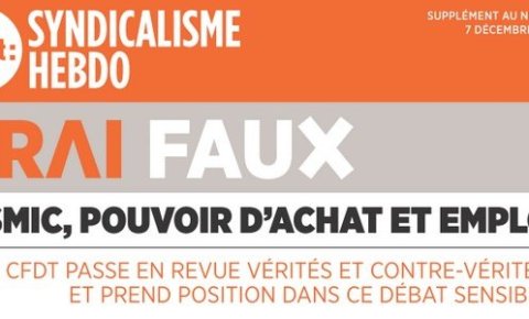 Vrai-faux : Smic, pouvoir d'achat et emploi