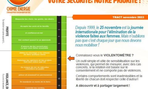 25 Novembre : journée internationale contre les violences faites aux femmes