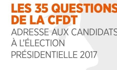 Les réponses des candidats aux questions de la CFDT