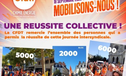 18 septembre : une réussite collective !