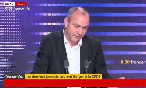 CFDT : après avoir passé la main, Laurent Berger veut "continuer à (...)