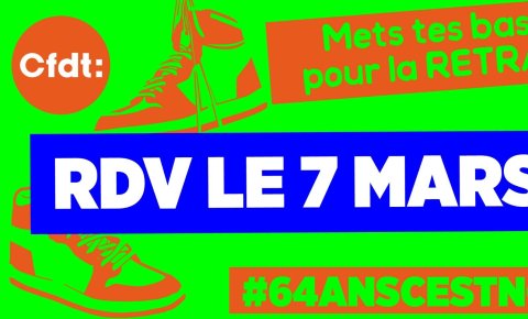 Retraites : Rendez-vous le 7 mars