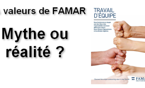 Les valeurs de Famar : N°3 Le travail d'équipe