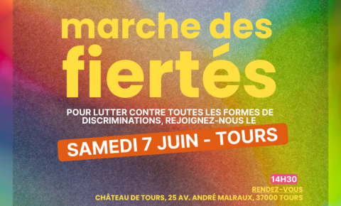 TOURS : Marche des Fiertés le 7 juin