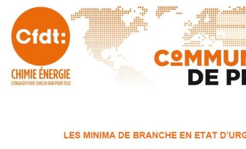 Les Minima de BRANCHE en état d'URGENCE !