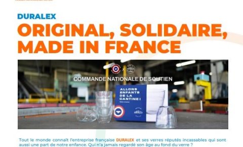 la CFDT d'EDF SA : soutien à DURALEX