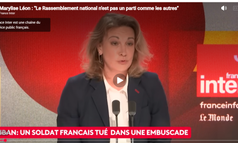 Marylise LEON sur France Inter : "le RN un parti pas comme les autres"