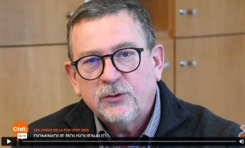 Voeux du secrétaire Général de la FCE-CFDT pour 2023