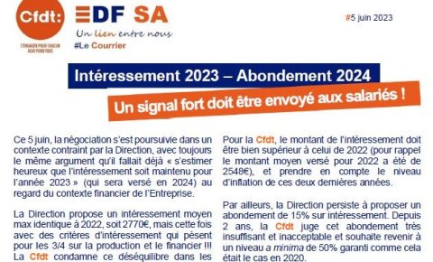Intéressement 2023 - Abondement 2024 : un signal fort envoyé aux salariés (...)