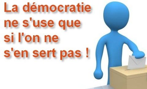 Je sais ! Donc je vote !