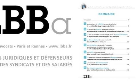 La négociation collective d'entreprise