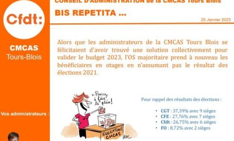 CR CMCAS Tours Blois du 25 Janvier