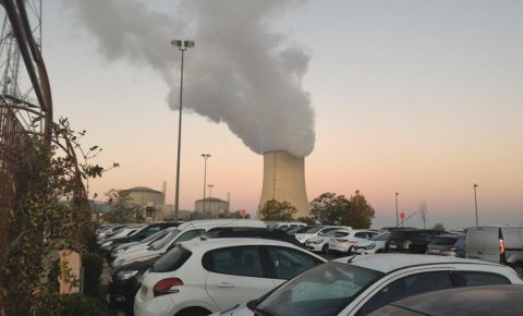 La section CFDT EDF CNEPE rencontre les salariés de Golfech