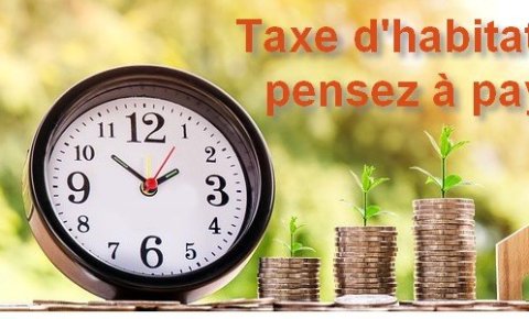 Taxe d'habitation : pensez à régler...