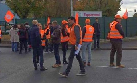 Tupperware : La CFDT se bat pour l'emploi !